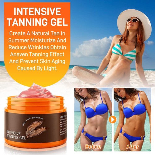 Tanning accelerator cream - accelerator,