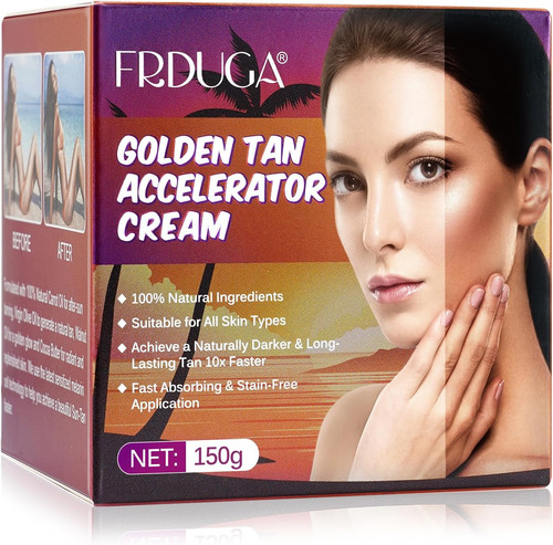 Tanning accelerator cream sun - tanning,
