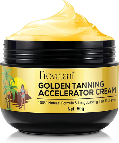 Tanning accelerator cream - tanning,