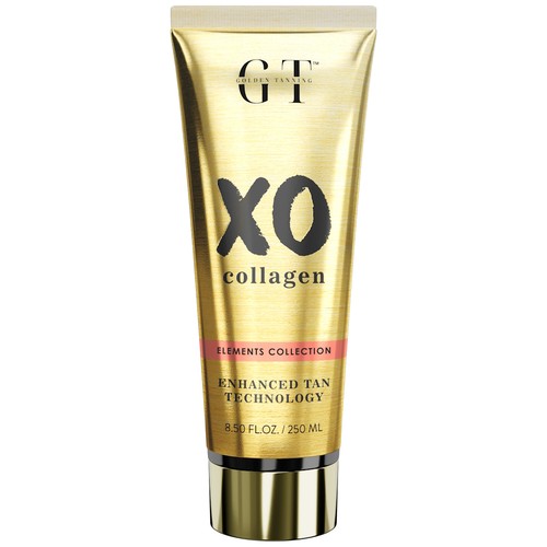 Golden tanning collagen - golden,