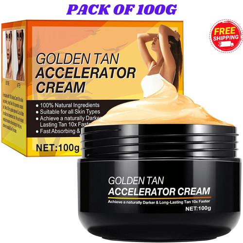Tanning accelerator cream - tanning,