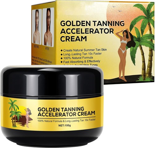 Golden tanning accelerator - tanning,
