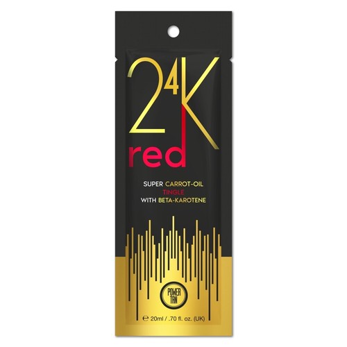 Power tan 24k red super - tan,