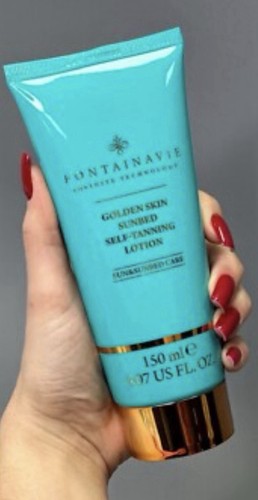 Golden skin sunbed - golden,
