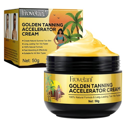 Tanning accelerator cream 50g - accelerator,