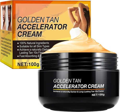 Golden tanning accelerator - tanning,