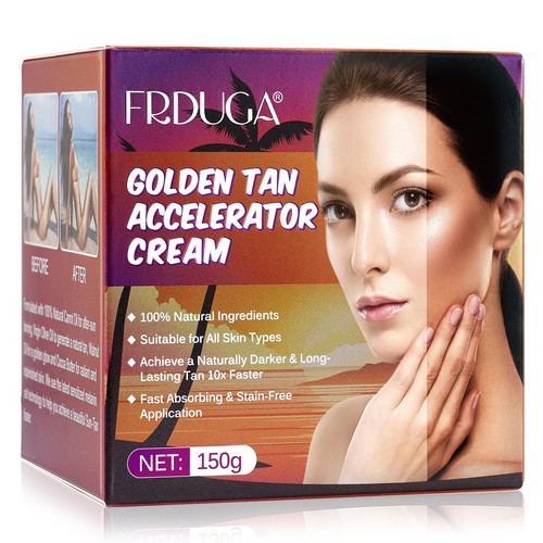 Tanning accelerator cream sun - tanning,