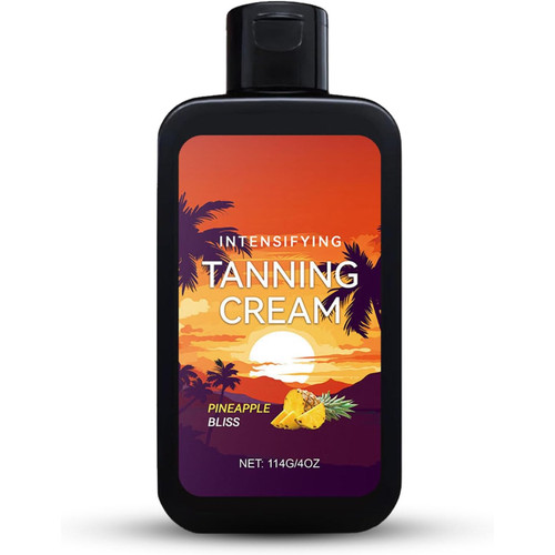 Intensifying tanning cream - tanning,